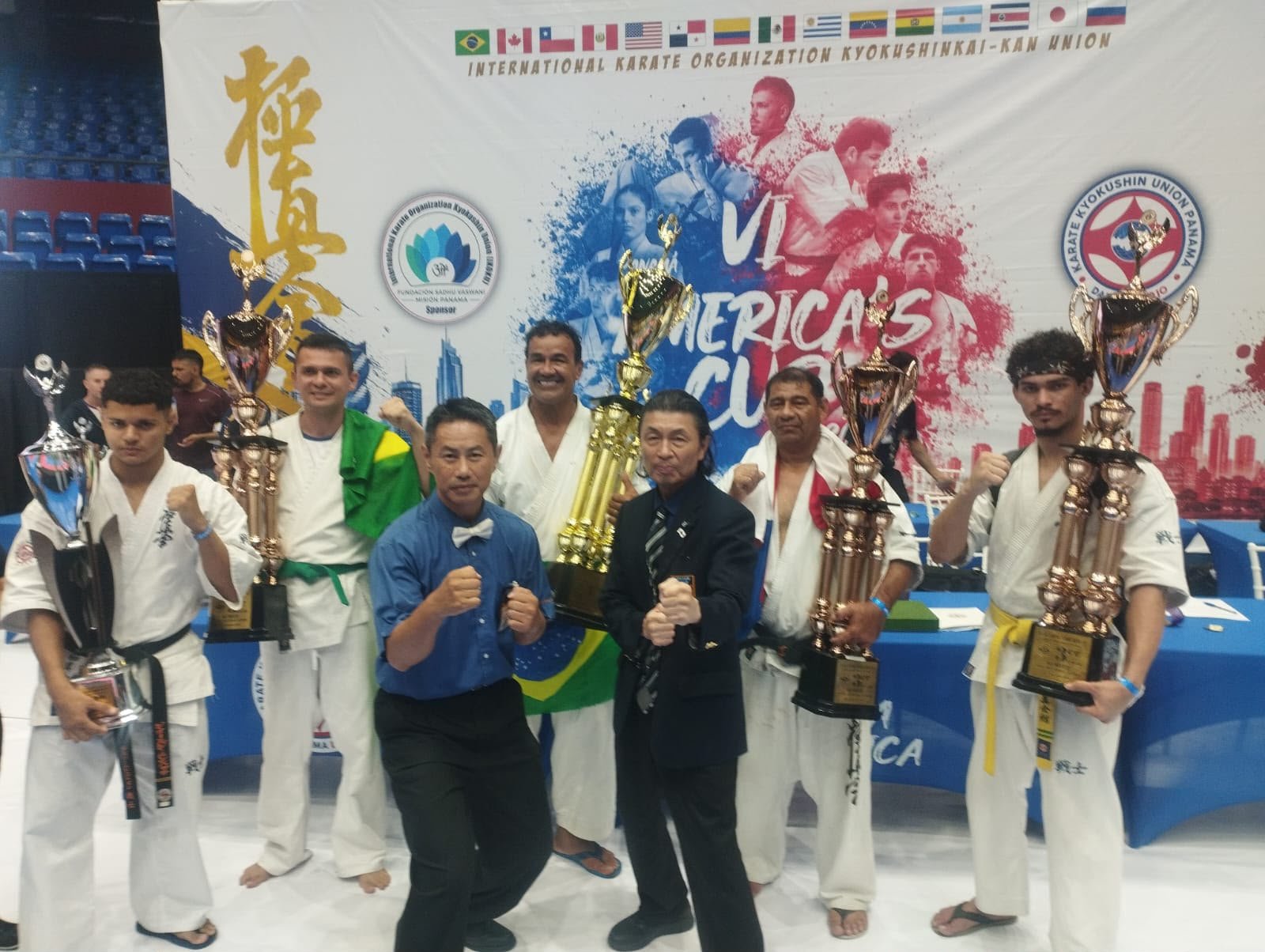 Amazonas conquista pódios e ganha destaque na Copa América de Kyokushin no Panamá