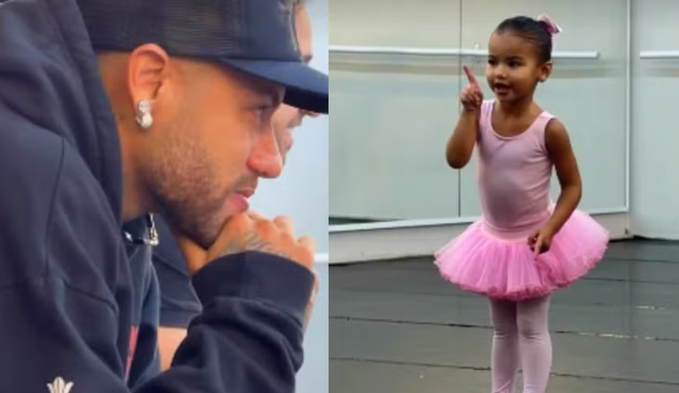 Neymar fala sobre choro ao ver apresentação de balé de Mavie