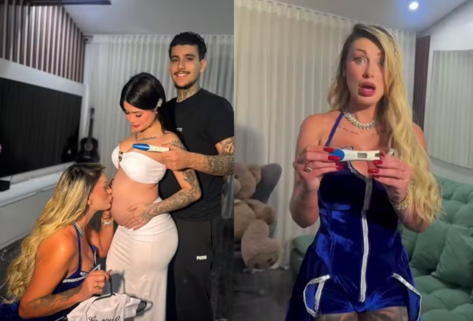 Aos 38 anos, Andressa Urach revela que será avó