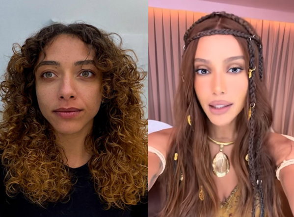 Atriz Alice Carvalho comenta boatos de romance com Anitta