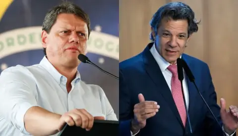 Tarcísio e Haddad se reencontram em debate na TV neste domingo