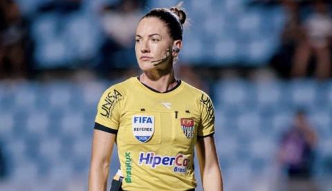 Três-lagoense Daiane Muniz fará estreia como árbitra principal na Série A