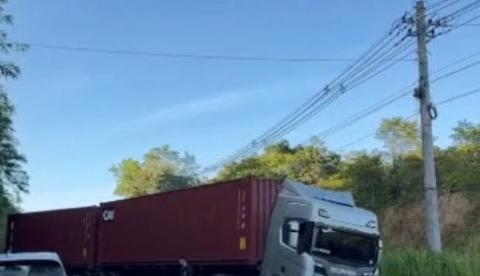 Vídeo mostra veículos envolvidos em acidente grave na BR-174