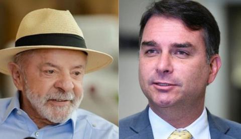 Pesquisa aponta empate técnico entre Lula e Flávio Bolsonaro no 2º turno