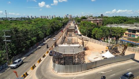 Novas interdições começam na sexta-feira para obras do Complexo Passarão em Manaus
