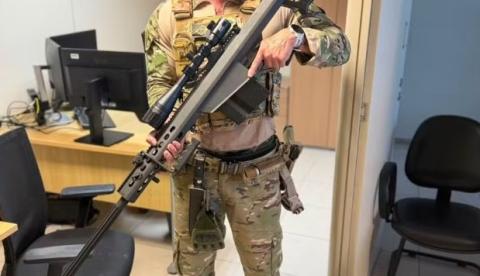 Fuzil capaz de derrubar aeronaves é apreendido em operação contra CV no Amazonas