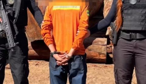 Condenado por crime contra vulnerável no Amazonas é preso trabalhando em madeireira em Terra Santa