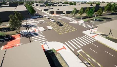 Obra no Hauer altera itinerário de cinco linhas de ônibus em Curitiba