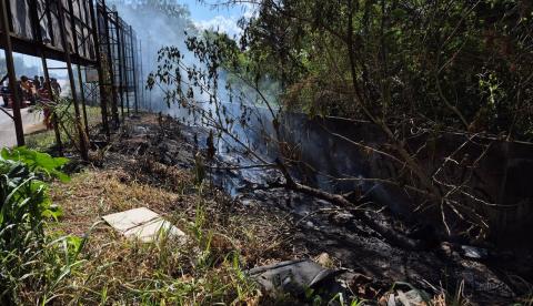 Quarto incêndio do dia em Manaus atinge área próxima ao Hospital João Lúcio