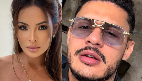 Carol Nakamura confirma affair com rapper Hungria