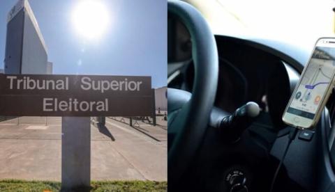 Adesivo de candidato no carro de app está proibido: TSE decide que passageiro é público cativo