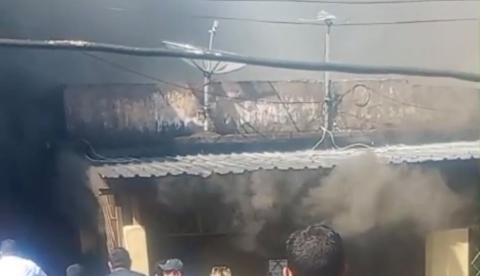 Homem amarra companheiro, deixa casa pegando fogo e acaba detido em Manaus