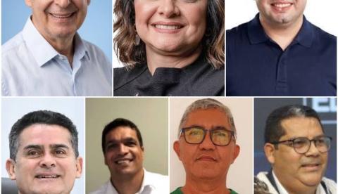 Sete candidatos disputam o Governo do Amazonas nas eleições de 2026