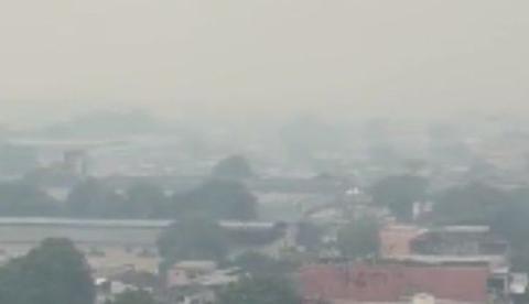 Qualidade do ar piora em Manaus em meio a aumento de incêndios