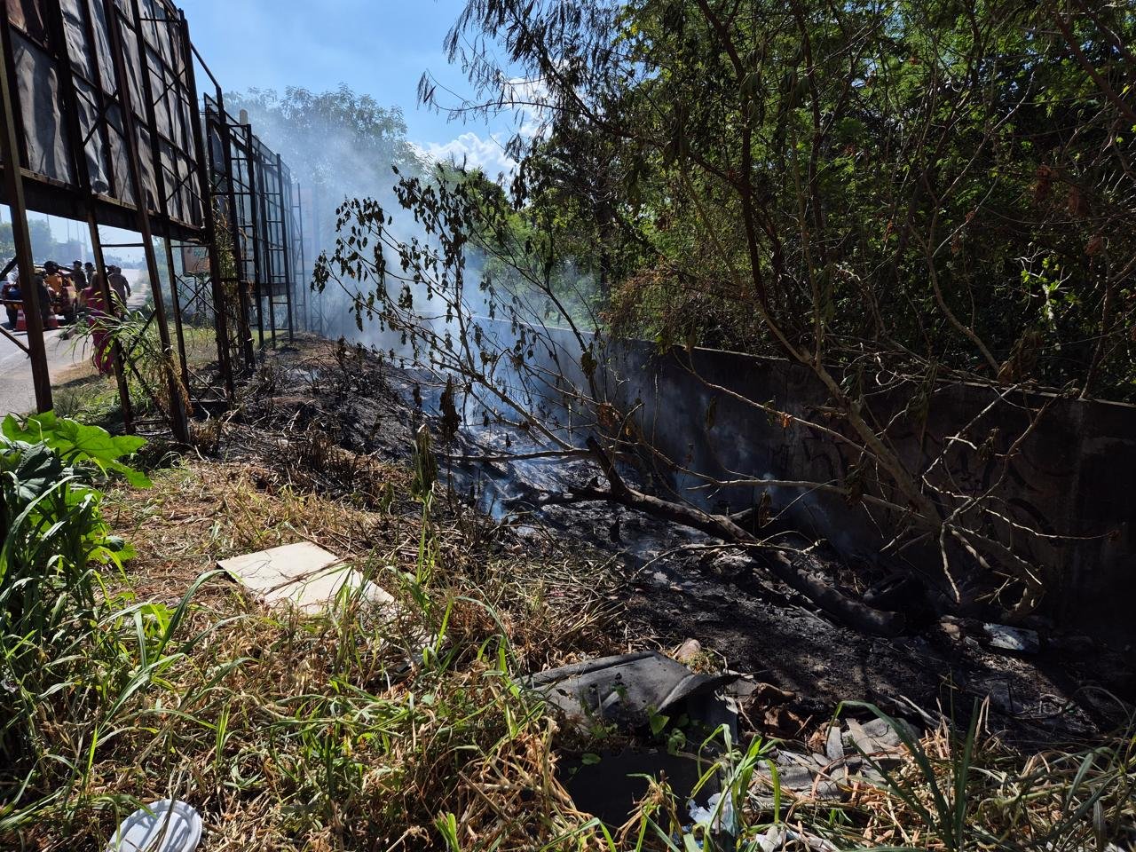 Quarto incêndio do dia em Manaus atinge área próxima ao Hospital João Lúcio
