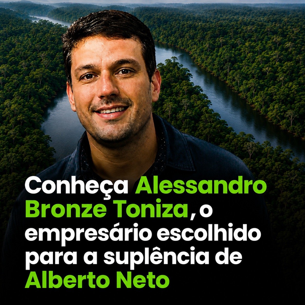 Conheça Alessandro Bronze Toniza, o empresário escolhido para a suplência de Alberto Neto