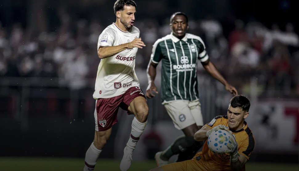 São Paulo empata com o Coritiba no Morumbis