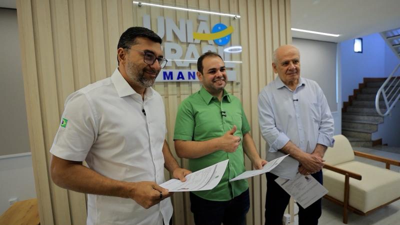 Formalização de candidaturas reúne Roberto Cidade, Wilson Lima e coligação ‘União pelo Amazonas’ na Justiça Eleitoral