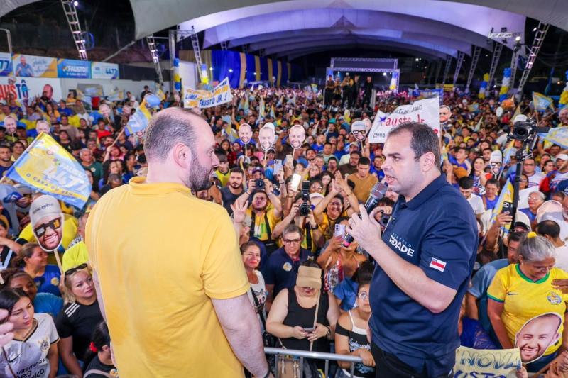 Após adesivaço e carreata, Cidade participa de oficialização da candidatura de Fausto Júnior