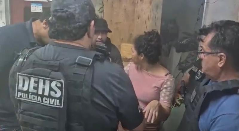 Terceira suspeita de participar do desaparecimento da bebê Ayla Sofia em Manaus é presa