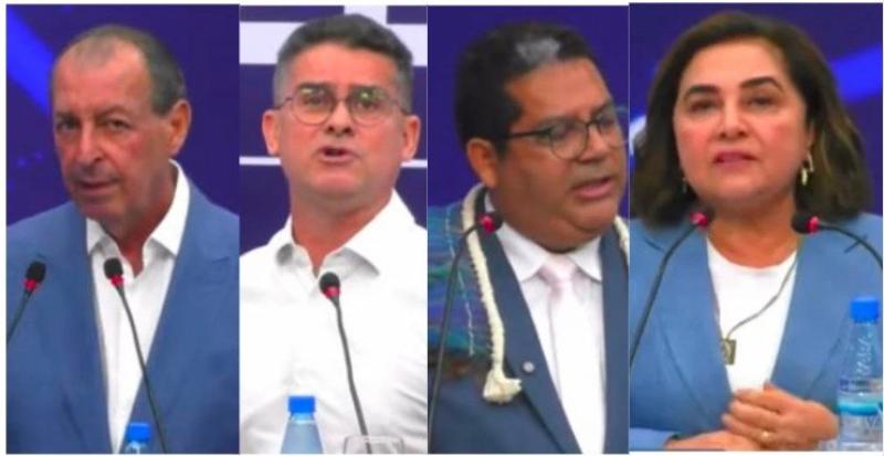 Saúde, educação e gestão dominam primeiro debate ao governo do Amazonas na Band