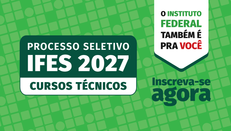 Ifes abre 797 vagas em cursos superiores com inscrições até 31 de agosto