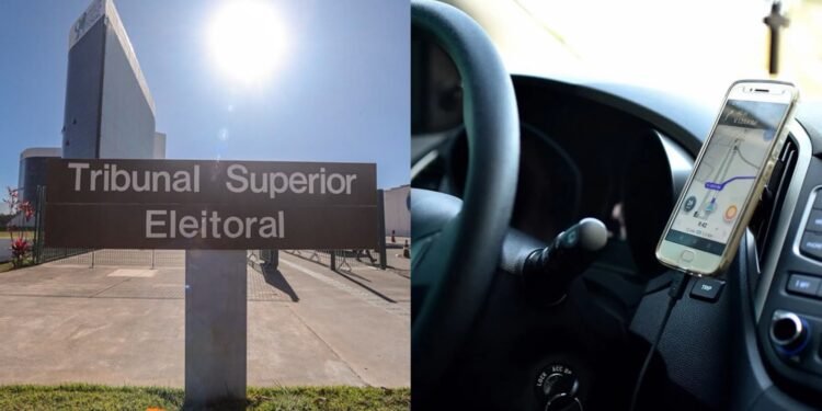 Adesivo de candidato no carro de app está proibido: TSE decide que passageiro é público cativo