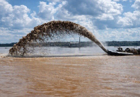 DNIT prepara dragagem de rios para garantir navegação durante vazante no Amazonas