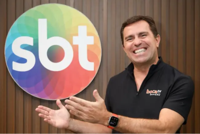 Jornalista Rodrigo Bocardi estreia no SBT