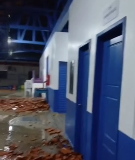 Temporal destelha porto, derruba árvores e causa estragos em Humaitá