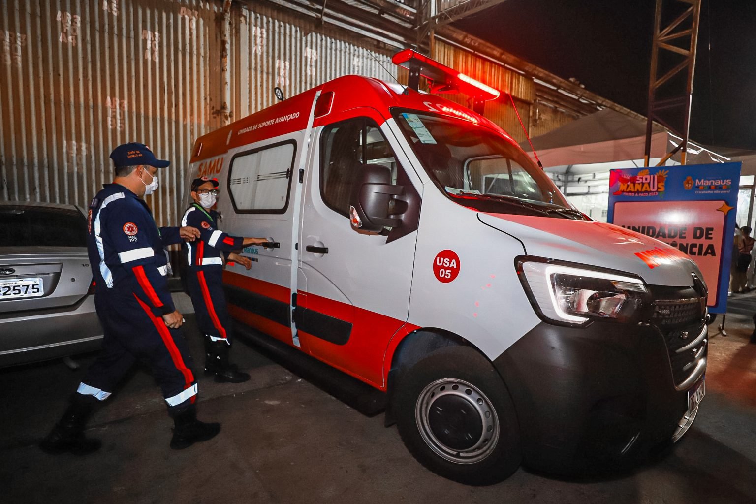 Semsa monta esquema com postos médicos e ambulâncias para o festival Sou Manaus 2026