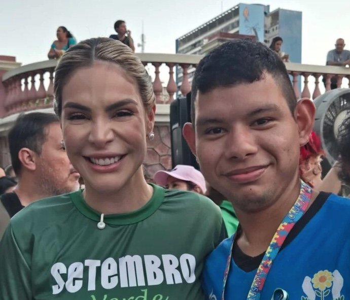 Thaisa Cidade e Apae Manaus marcam o início do Setembro Verde no Amazonas