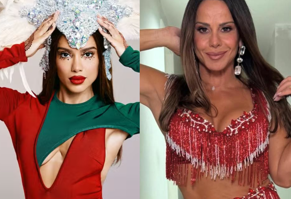 Anitta escolhe Viviane Araújo para coroação como rainha da Grande Rio
