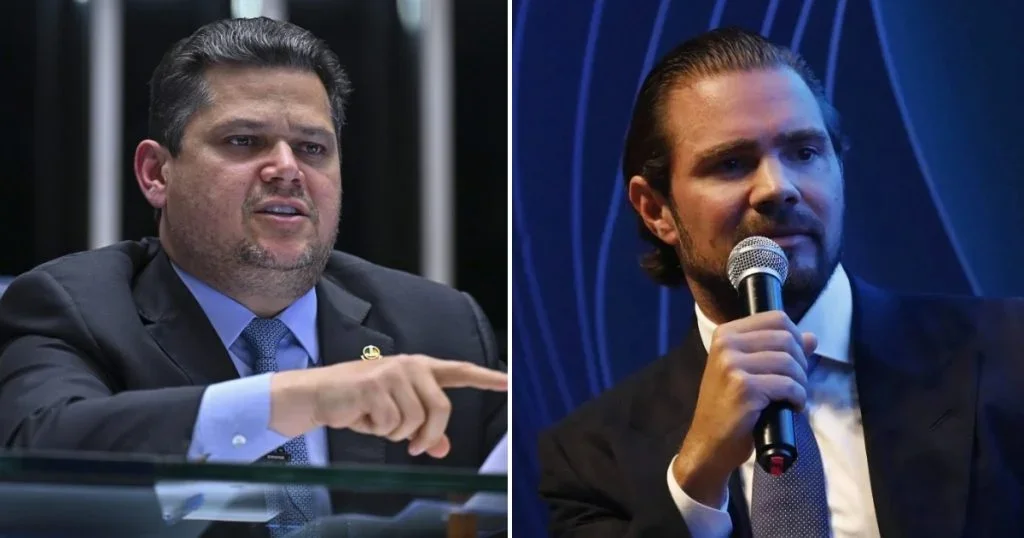“Meu amor” e “irmão”: mensagens revelam proximidade entre Vorcaro e Alcolumbre