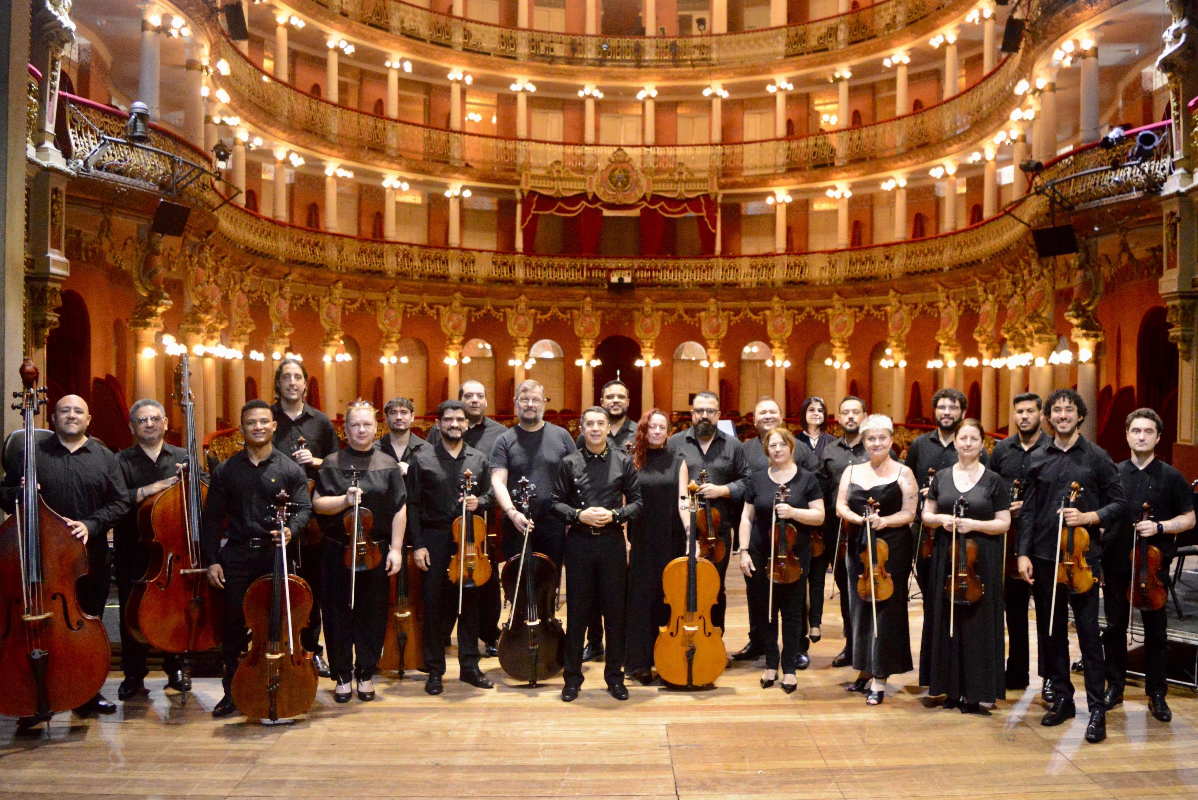 Orquestra de Câmara do Amazonas faz concerto gratuito neste sábado no Teatro da Instalação