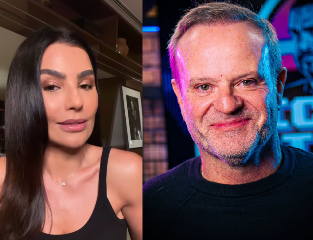 Cíntia Chagas confirma namoro com Rubens Barrichello
