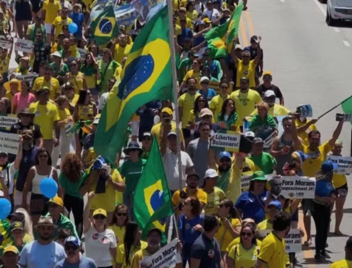 Sete de Setembro tem atos contra Moraes e Lula em seis capitais brasileiras