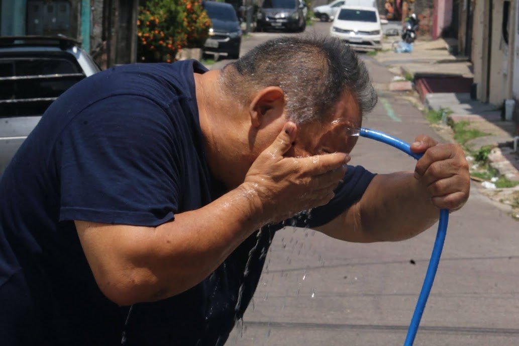 Manaus enfrenta calor extremo e bate recorde de 2026 com 38,6°C