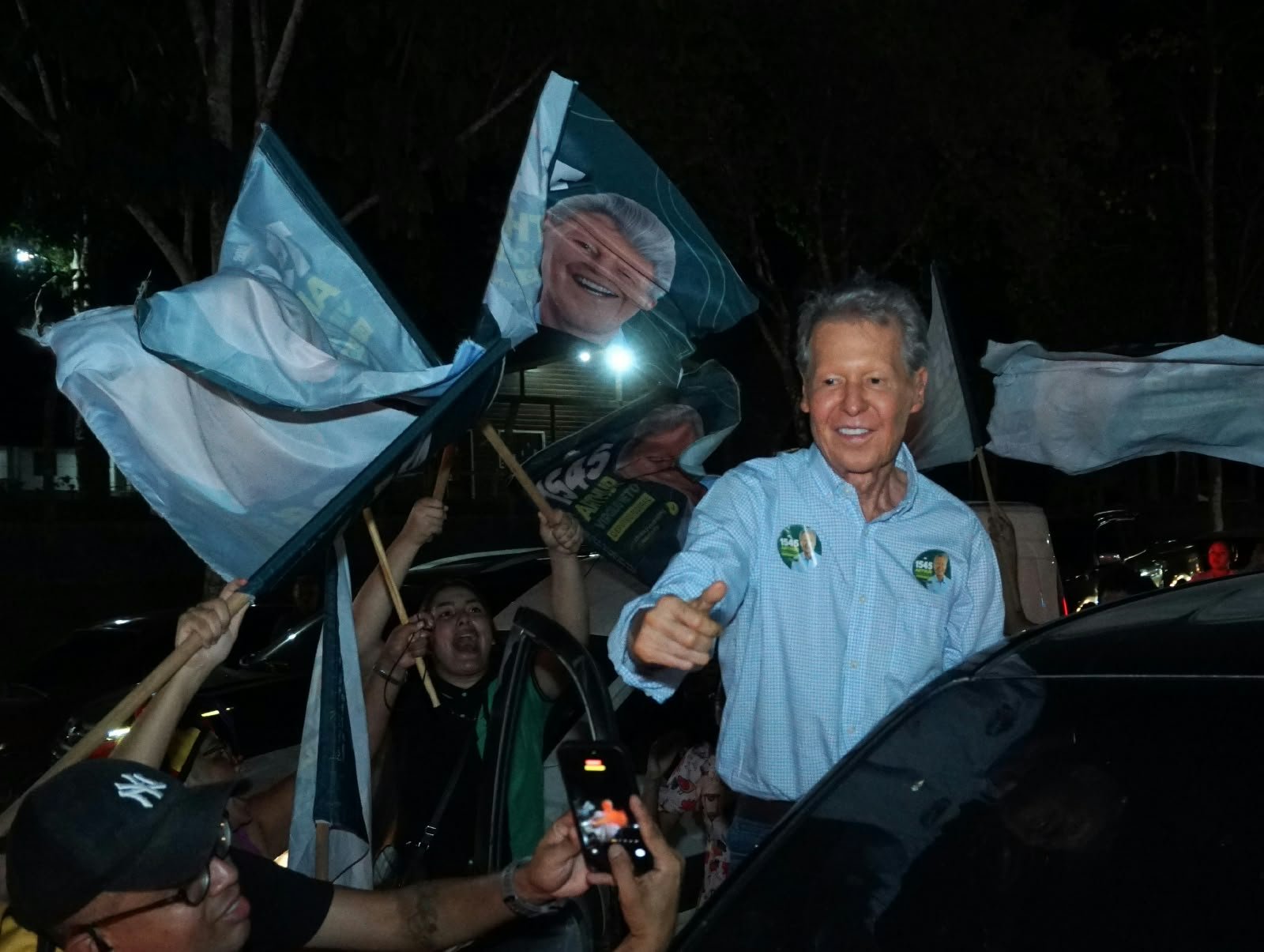 Arthur Virgílio realiza comício em Rio Preto da Eva e destaca compromisso com o Amazonas