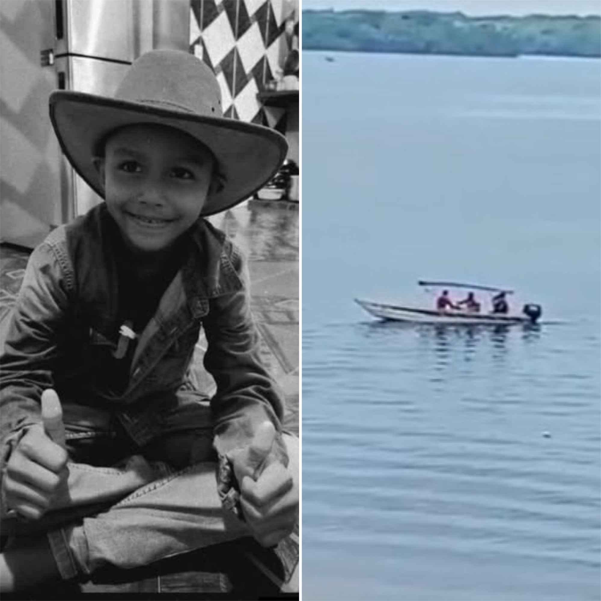 Criança de 7 anos morre e pai desaparece após naufrágio durante temporal em Maués