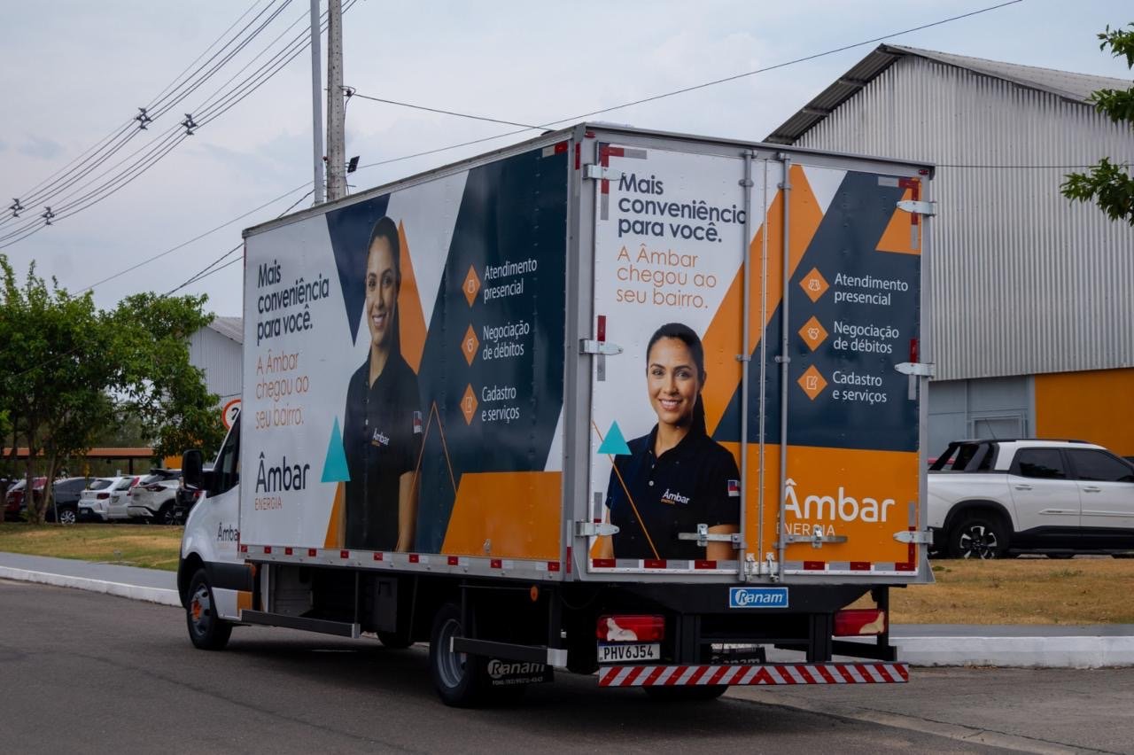 Âmbar Energia leva atendimento móvel à Feira Modelo da Compensa