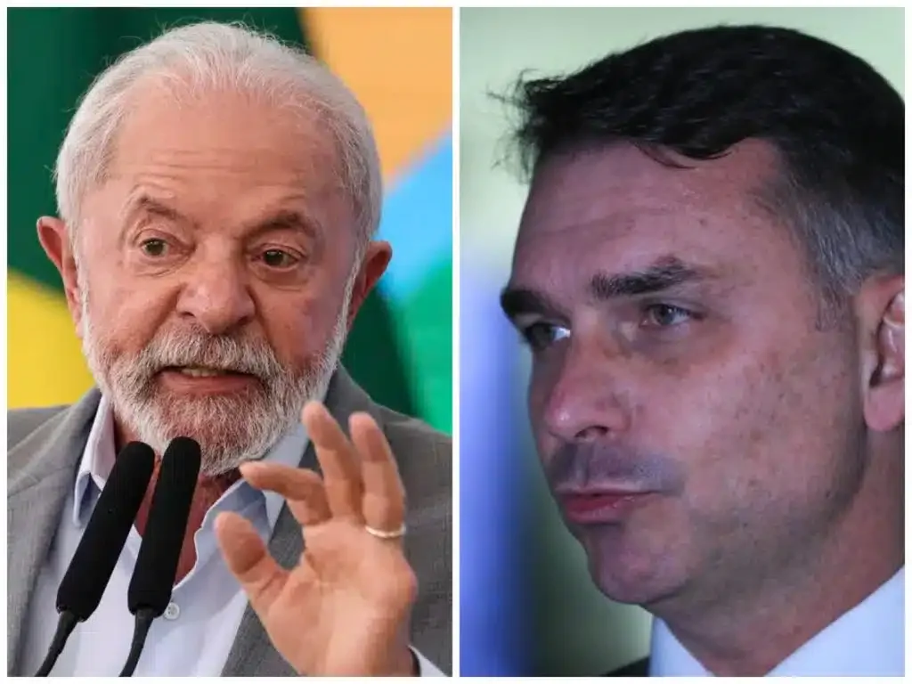 Pesquisa aponta empate entre Lula e Flávio Bolsonaro em eventual 2º turno