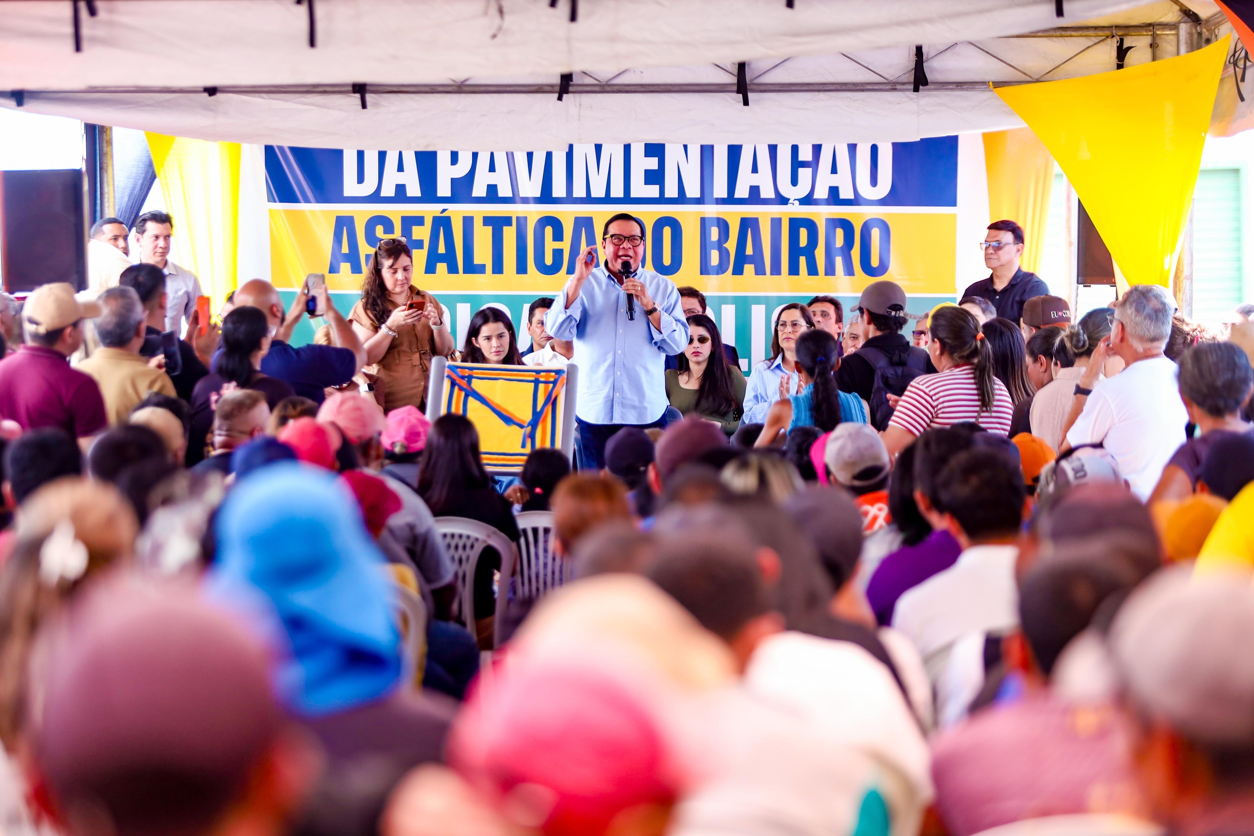Programa de pavimentação em Coari avança e entrega bairro Ciganópolis 100% asfaltado