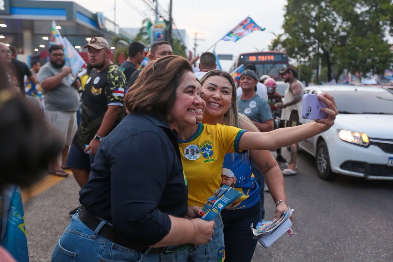 Maria do Carmo intensifica campanha de rua em Manaus e destaca avanço na reta final