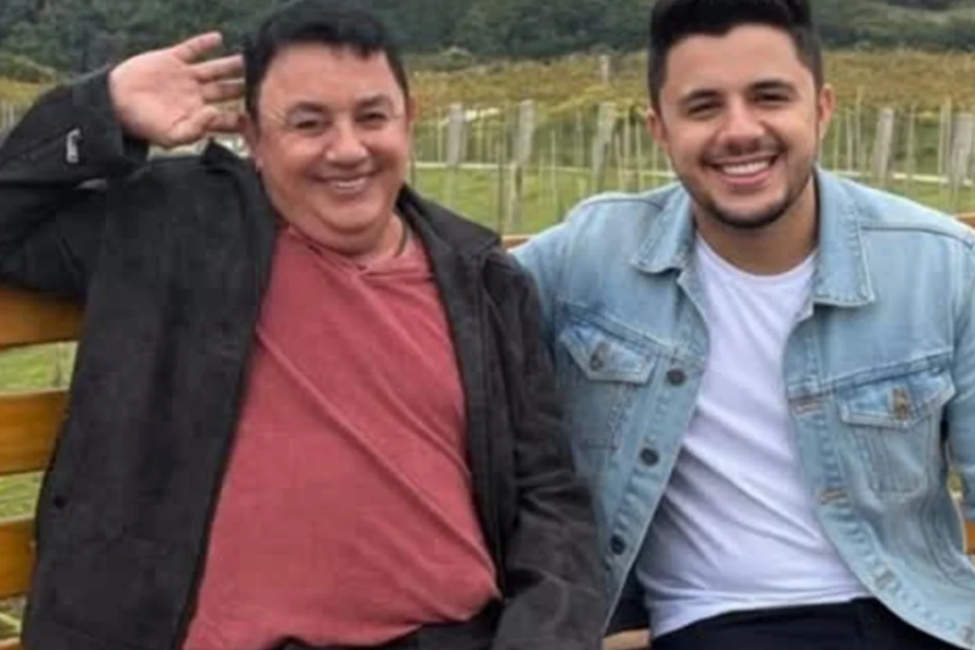 Pai de Cristiano e Felipe Araújo é atropelado pela própria caminhonete e fica prensado em porteira