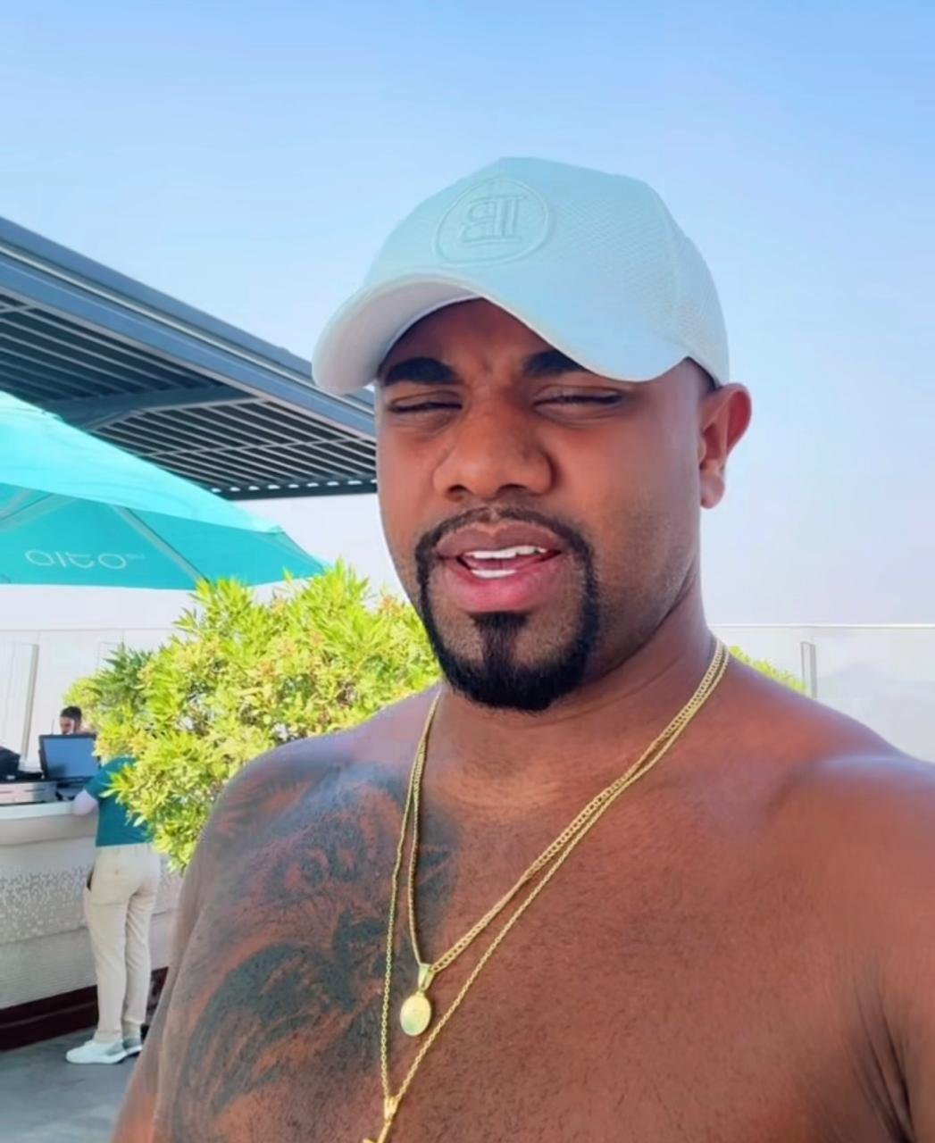 Em Dubai, Davi Brito se revolta com fim das bets