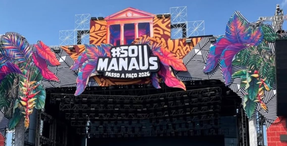 Confira a programação completa deste sábado no Sou Manaus 2026