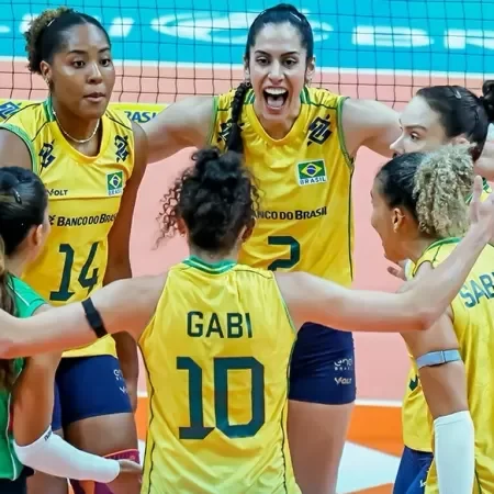 Brasil bate Argentina e garante vaga no vôlei feminino das Olimpíadas de 2028