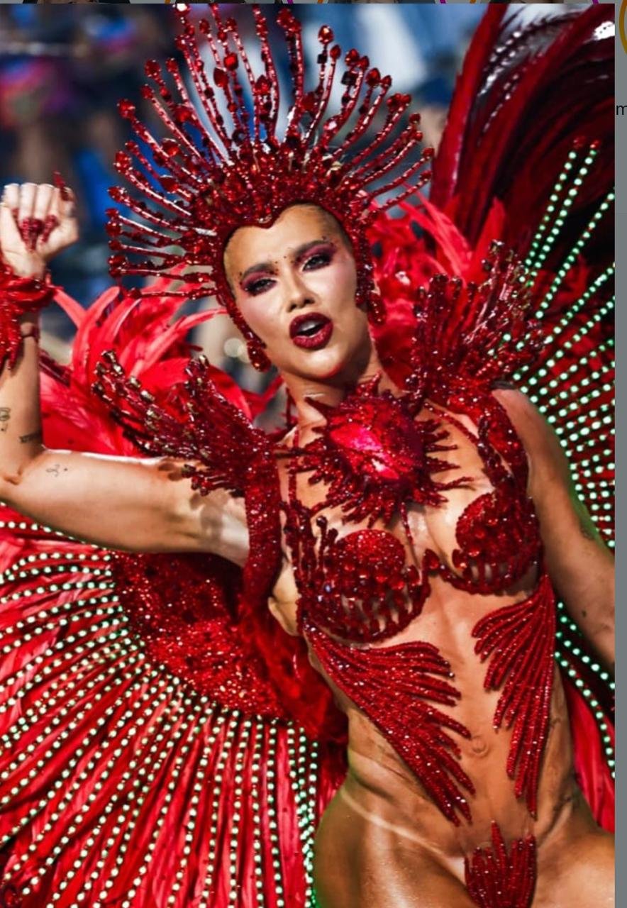 Virginia Fonseca expõe nova rainha da Grande Rio e diz que não passará coroa