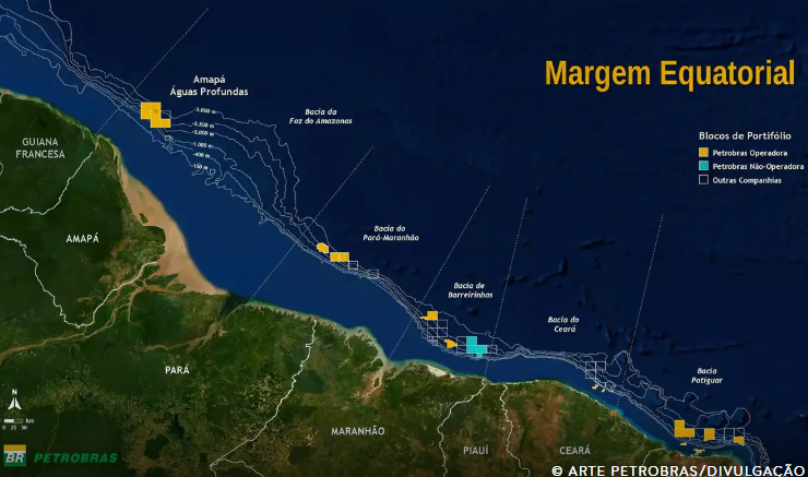 MPF recorre ao TRF1 para suspender licença ambiental da Petrobras na Foz do Amazonas